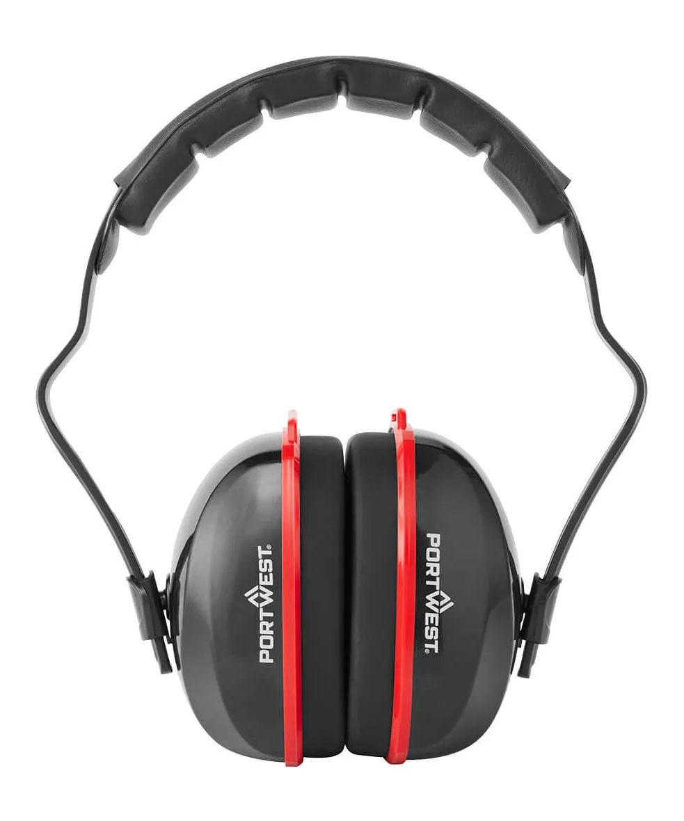 Portwest PW43 Comfort Ear Defenders in Black