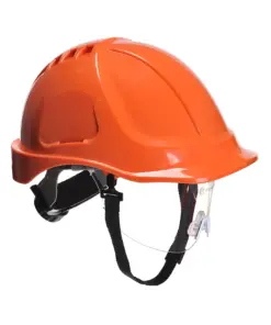Portwest PW54 Endurance Plus Visor Helmet in Orange