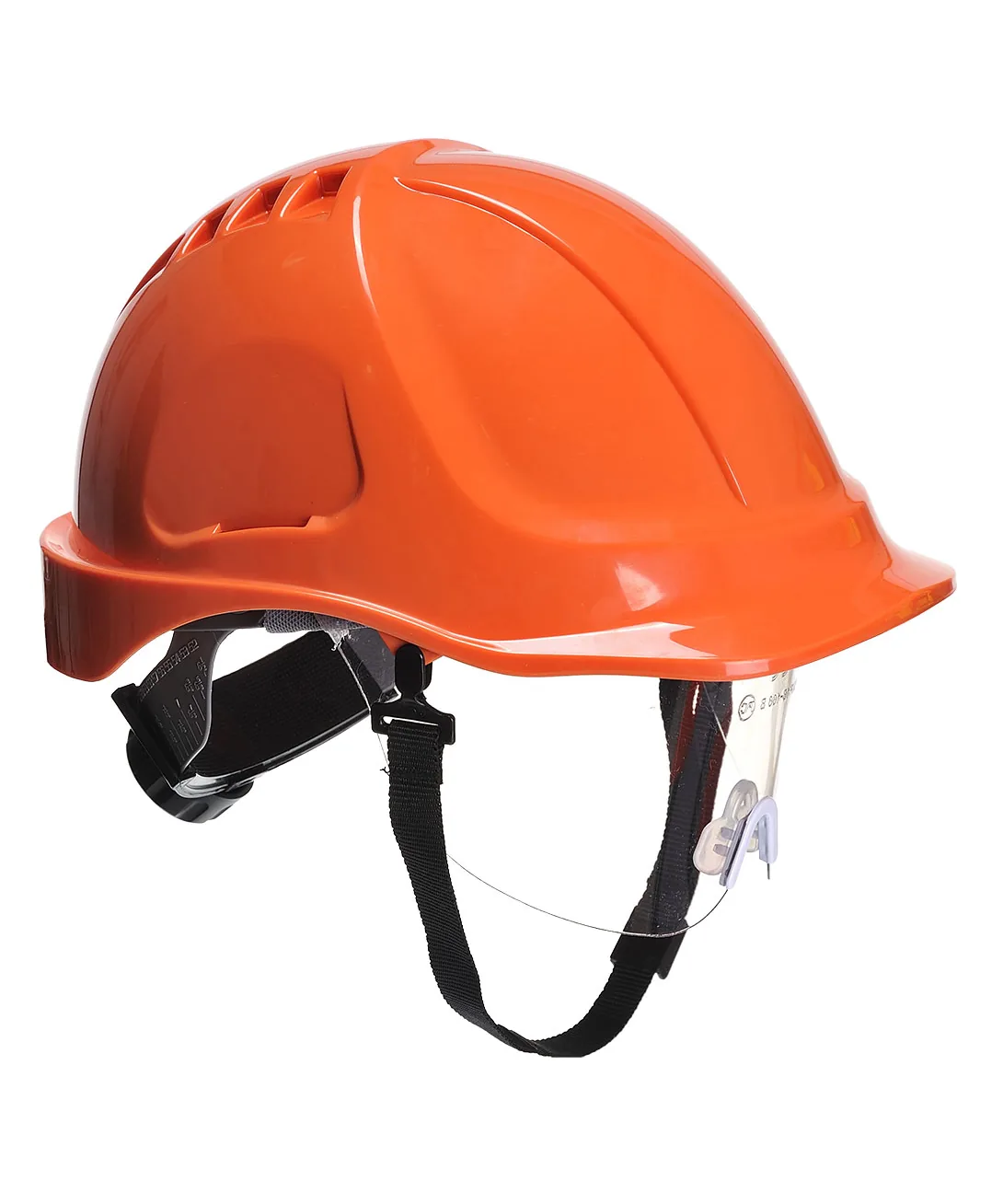 Portwest PW54 Endurance Plus Visor Helmet in Orange