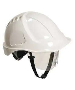 Portwest PW54 Endurance Plus Visor Helmet in White
