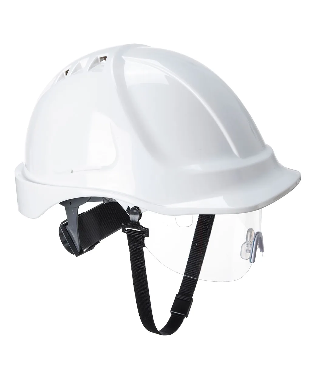 Portwest PW55 Endurance Visor Helmet in White