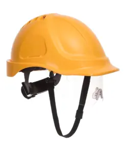 Portwest PW55 Endurance Visor Helmet in Yellow