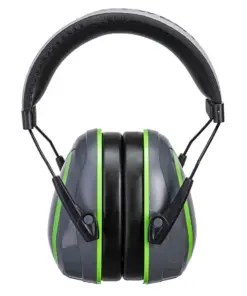 Portwest PW72 HV Extreme Ear Defenders Low in Grey/Green