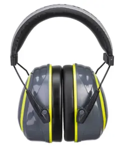 Portwest PW73 HV Extreme Ear Defenders Medium in Grey/Yellow