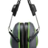 Portwest PW75 HV Extreme Ear Defenders Low Clip-On in Grey/Green