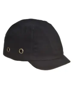 Portwest PW89 Short Peak Bump Cap in Black