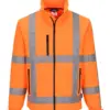Portwest R462 RWS Hi-Vis Softshell Jacket (3L) in Orange