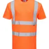 Portwest RT23 Hi-Vis T-Shirt Short Sleeve in Orange