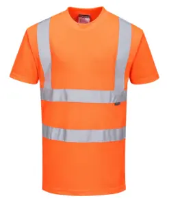 Portwest RT23 Hi-Vis T-Shirt Short Sleeve in Orange