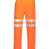 Portwest RT51 Sealtex Ultra Hi-Vis Rain Trousers in Orange