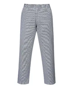 Portwest S068 Harrow Chefs Trousers in Houndstooth