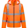 Portwest S164 Hi-Vis Lightweight Packable Jacket in Orange