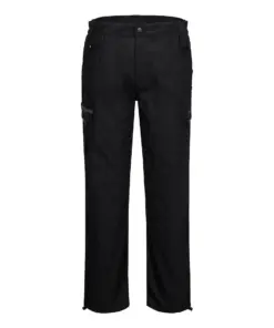 Portwest S227 Ripstop Combat Trousers in Black