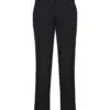 Portwest S232 Stretch Slim Chino Trousers in Black