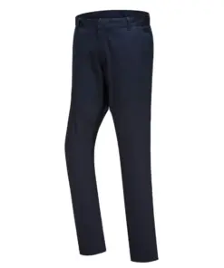 Portwest S232 Stretch Slim Chino Trousers in Navy
