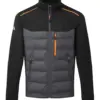 Portwest S381 Hybrid Baffle Jacket in Black