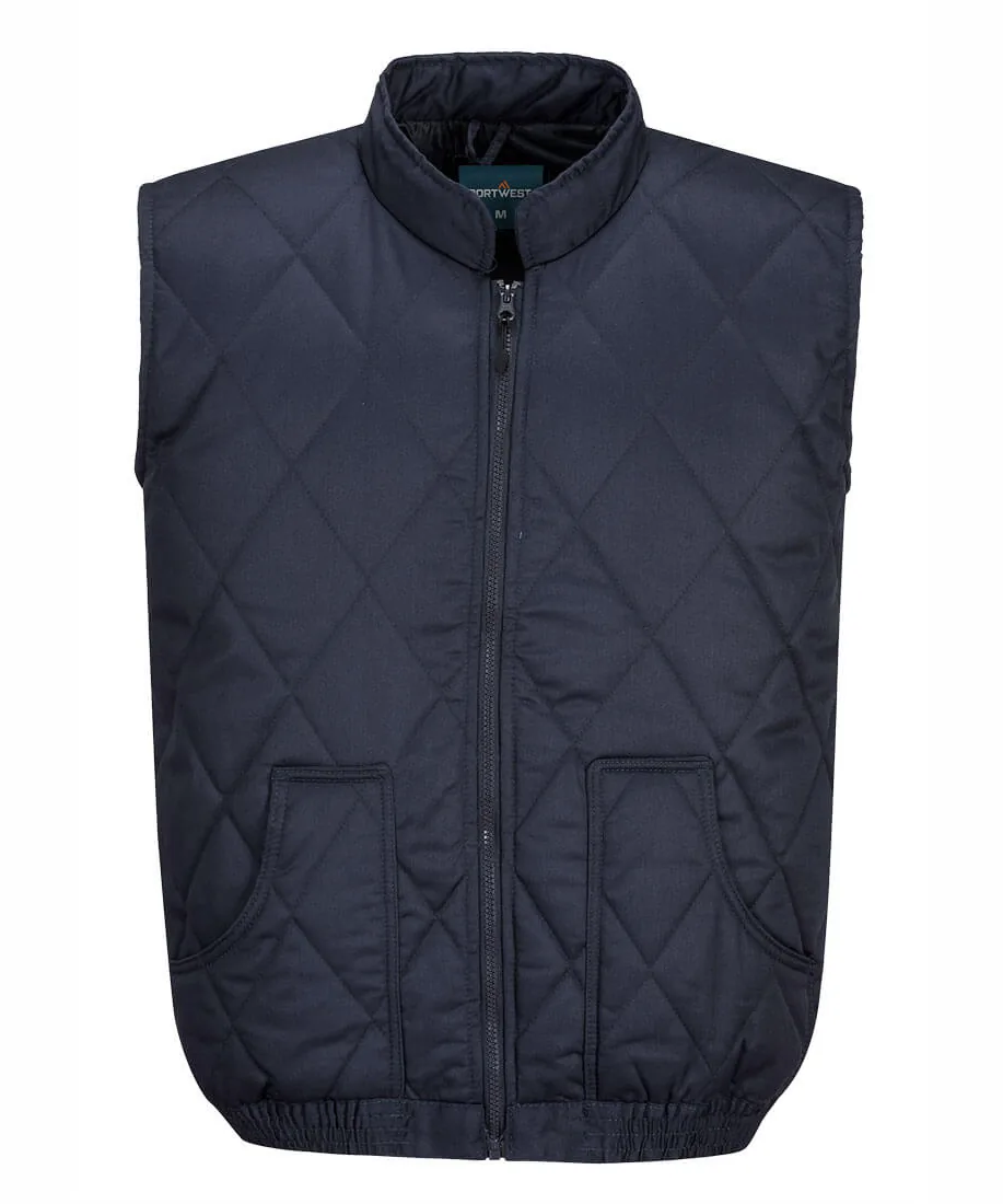 Portwest S412 Glasgow Bodywarmer in Navy