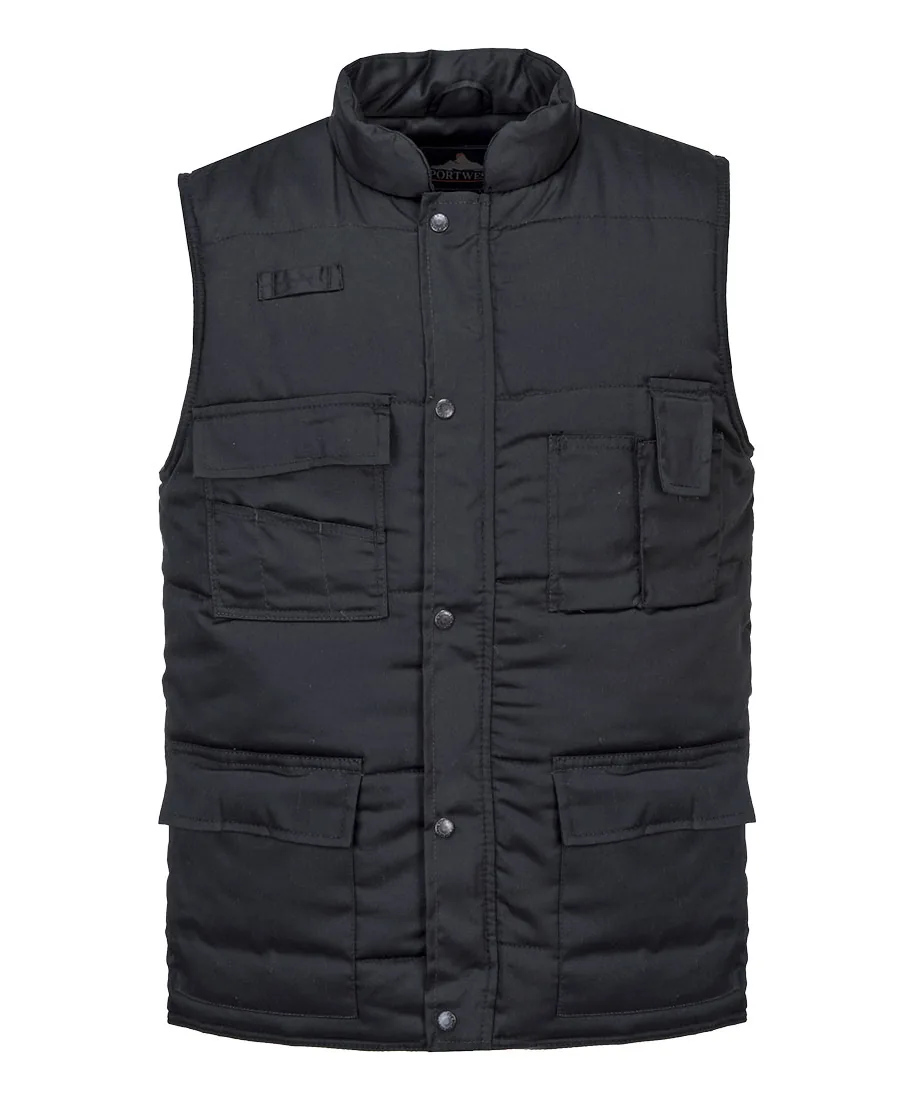 Portwest S414 Shetland Bodywarmer in Black