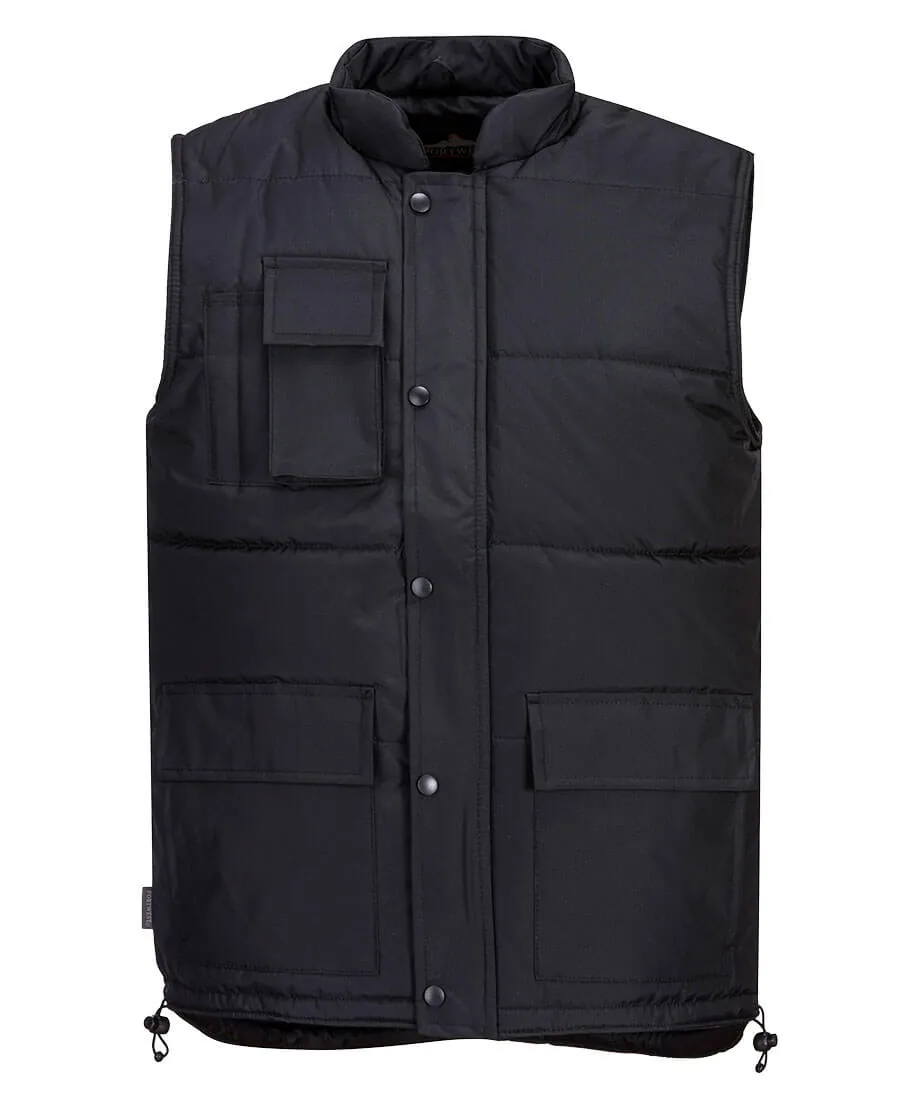 Portwest S415 Classic Bodywarmer in Black