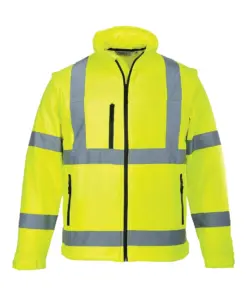 Portwest S428 Hi-Vis 2-in-1 Softshell (3L) in Yellow