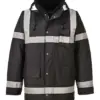 Portwest S433 Iona Lite Traffic Jacket in Black