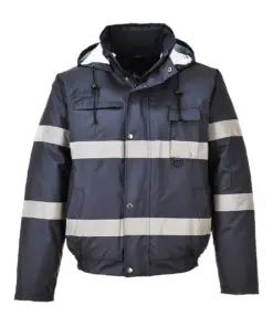 Portwest S434 Iona Winter Bomber Jacket in Navy
