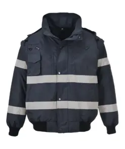 Portwest S435 Iona 4-in-1 Bomber Jacket in Navy