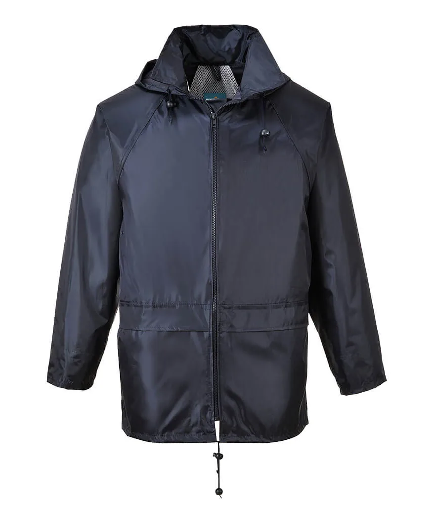 Portwest S440 Classic Rain Jacket in Navy