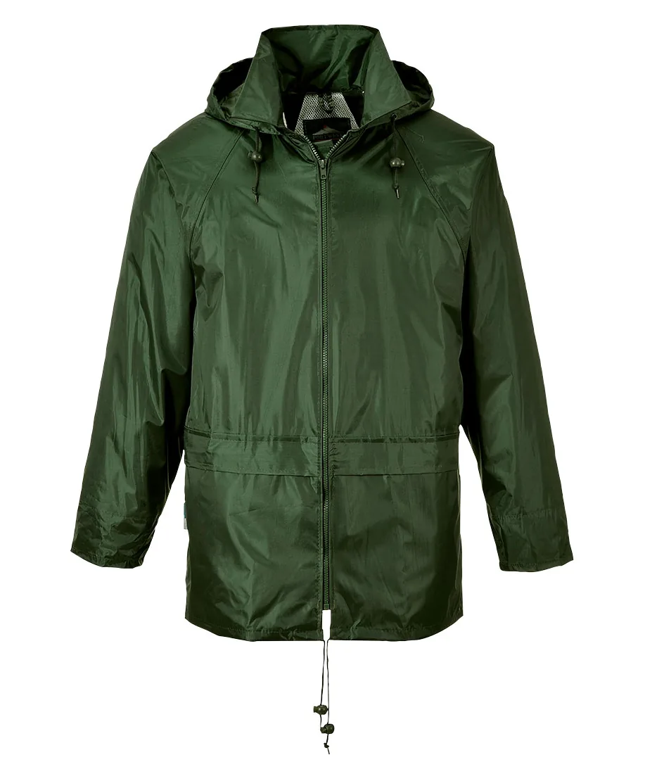 Portwest S440 Classic Rain Jacket in Olive Green