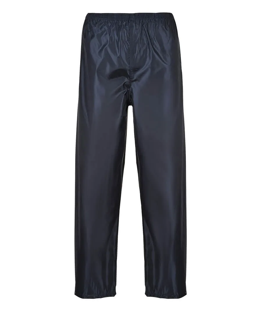 Portwest S441 Classic Rain Trousers in Navy
