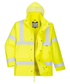 Portwest S468 Hi-Vis 4-in-1 Traffic Jacket in Yellow