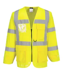 Portwest S475 Hi-Vis Executive Jacket in Yellow