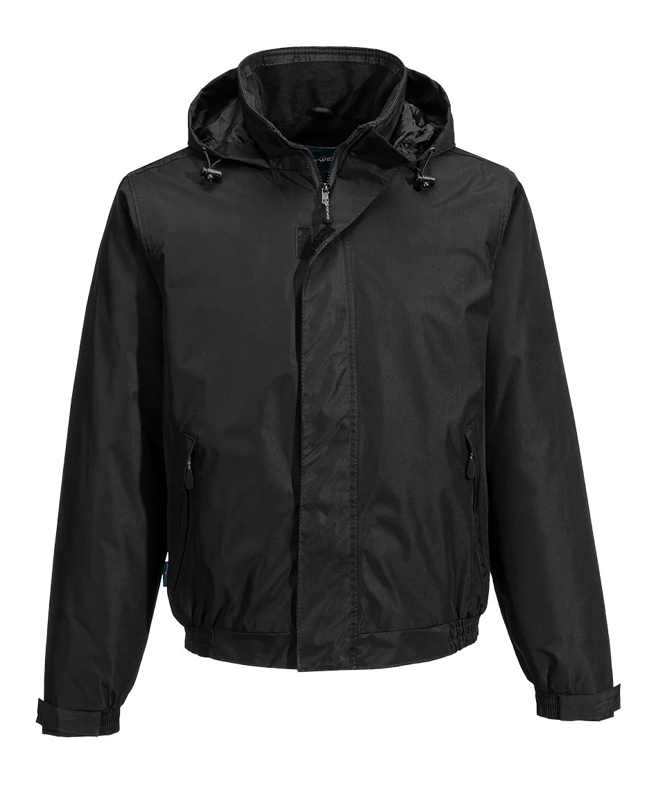 Portwest S503 Calais Bomber Jacket in Black