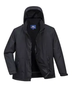 Portwest S505 Limax Ripstop Winter Jacket in Black