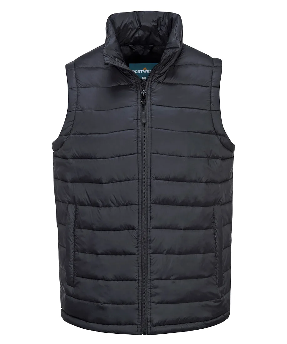 Portwest S544 Baffle Gilet in Black