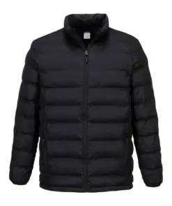 Portwest S547 Ultrasonic Heated Tunnel Jacket in Black