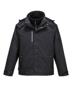 Portwest S553 Radial 3-in-1 Jacket in Black