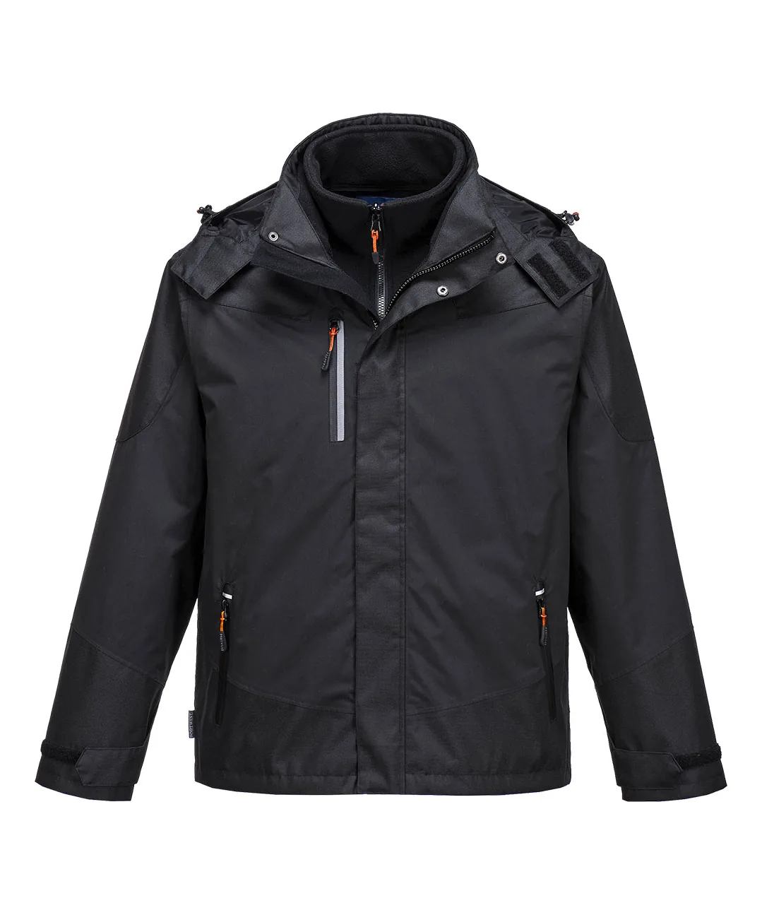 Portwest S553 Radial 3-in-1 Jacket in Black