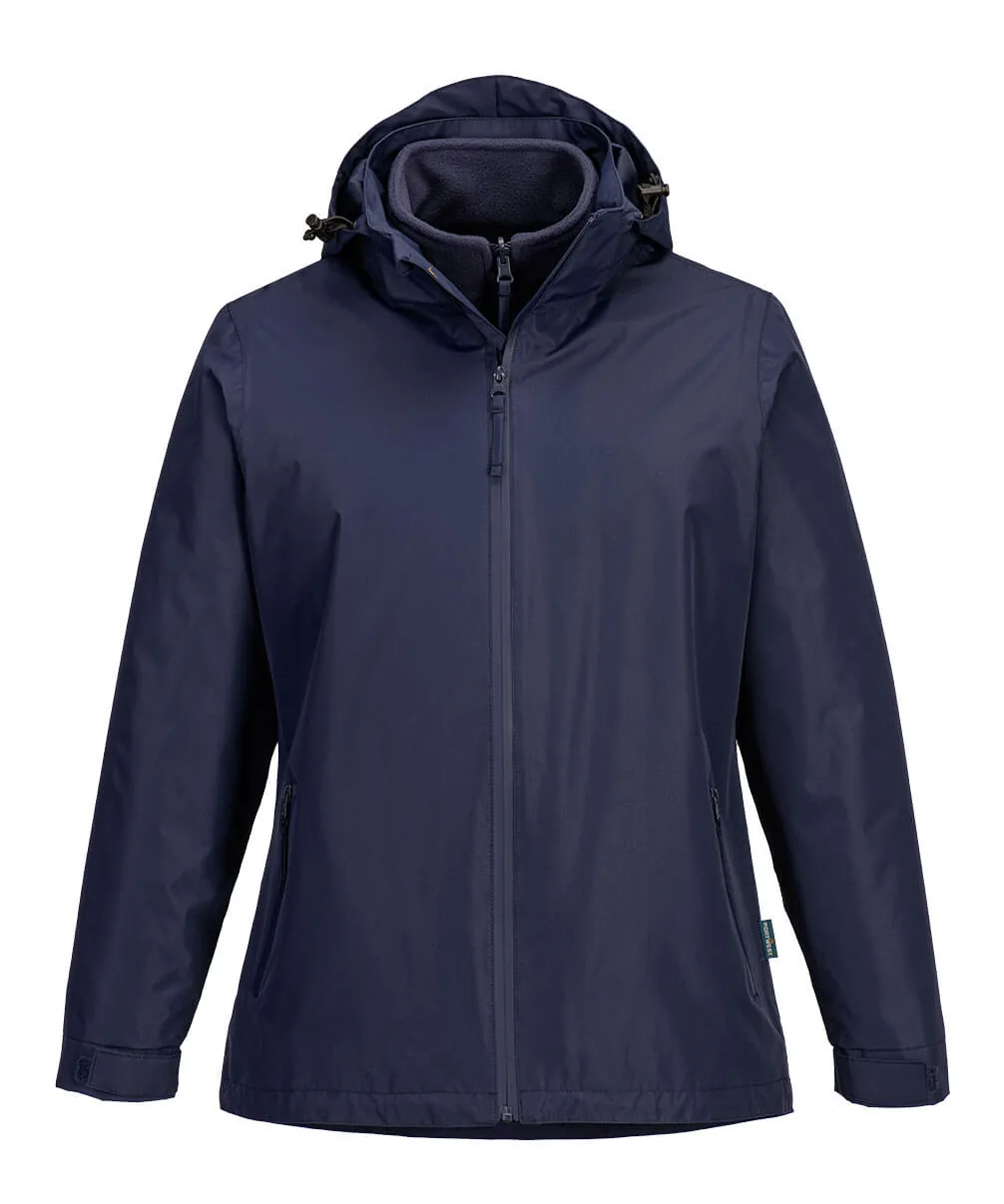 Portwest S574 Women's 3-in-1 Jacket in Navy