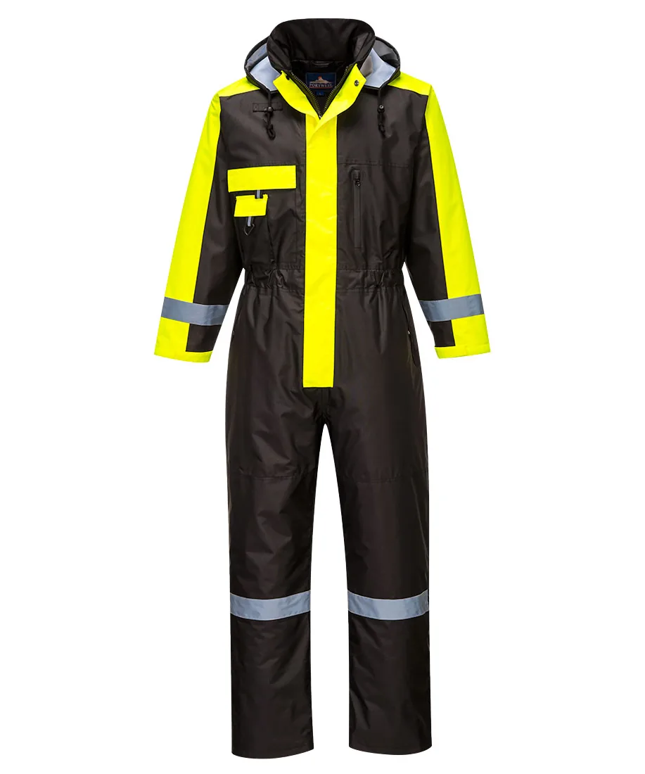 Portwest S585 Winter Coverall in Black