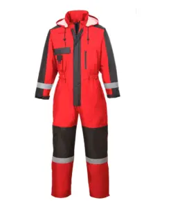Portwest S585 Winter Coverall in Red