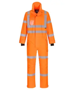 Portwest S593 Hi-Vis Extreme Rain Coverall in Orange