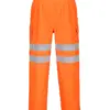 Portwest S597 Hi-Vis Extreme Rain Trousers in Orange