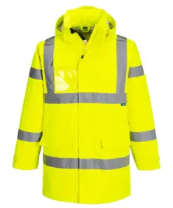 Portwest S599 Hi-Vis Extreme Rain Jacket (3L) in Yellow