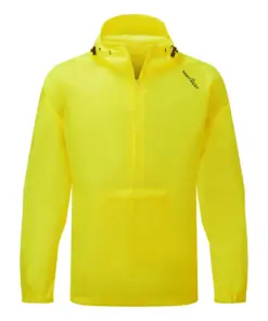 Portwest S603 Packable Overhead Rain Jacket in Yellow