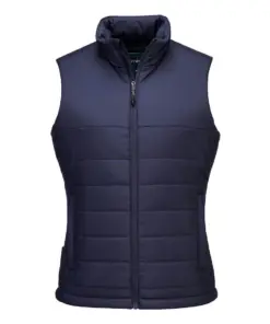 Portwest S607 Professional Women's Insulated Baffle Gilet in Navy