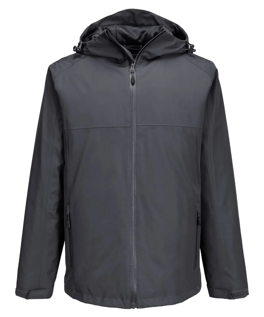 Portwest S610 Professional Rain Jacket in Metal Grey