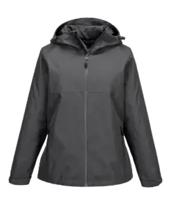 Portwest S614 Professional Women's Rain Jacket in Metal Grey