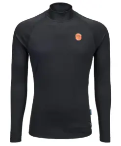 Portwest S645 Heated Base Layer Top Long Sleeve in Black