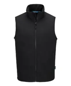 Portwest S649 Heated Softshell Gilet (2L) in Black